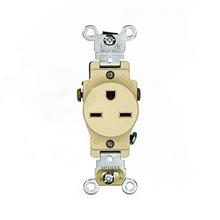 Leviton 5651-I - 6-15R SINGL RECEP IND GRD IV