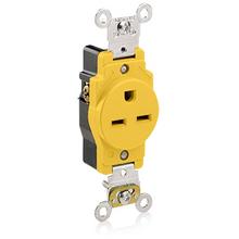 Leviton 5661-CR - YL REC SGL CORR RES 2PO3WI 6-15R 15A250V