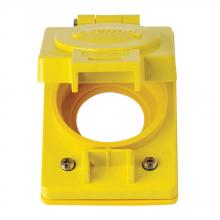 Leviton 60W05 - 1 GANG WETGUARD CVR 30A LKN RECEP YLW