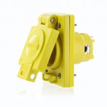 Leviton 69W81 - L21-30R CR RECEP WITH COVER