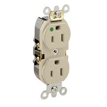 Leviton 8200-HLI - IV REC DUP HG ILLUM 2PO 3WI 15A125V