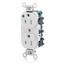 Leviton 8200-PLW - IND PLT.LT.REC.