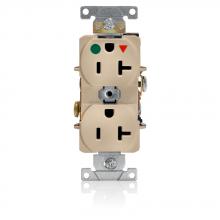 Leviton 8300-IGI - IV HD HG DUPLEX RECEPT 20A/125V