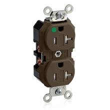 Leviton 8300-SG - SG HG DUP 20A-125V