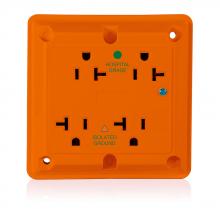 Leviton 8490-IG - OR TVSS REC 4-IN-1 20A125V HG IG
