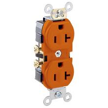 Leviton CR20-O - DUPLEX RECEPT-ORANGE