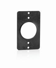 Leviton 3055-E - COVERPLATE 1.56 DIAM SINGLE-GANG BLACK