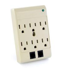 Leviton 3500-PT - TVSS PLUGIN 6OUTS TEL