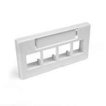 Leviton 49910-SW4 - PLT FRN 4PT ID WH