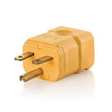 Leviton 15656-VY - 615P PYTHON PLUG YLW