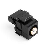 Leviton 40735-RWE - CONN RCA 110 WH/BK