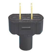 Leviton 48643-E - 1-15P NON POLARIZED RESI GRADE BLACK