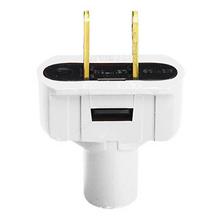 Leviton 48643-W - 1-15P NON POLARIZED RESI GRADE WHITE