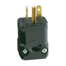 Leviton 5356-VB - 520P ANGLED PYTHON PLUG BLK