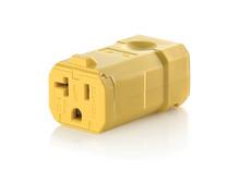 Leviton 5359-VY - 5-20R PYTHON CONN YLW