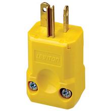 Leviton 5456-VY - 620P PYTHON PLUG YLW