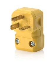 Leviton 5456-VA - 620P ANGLED PYTHON PLUG YLW