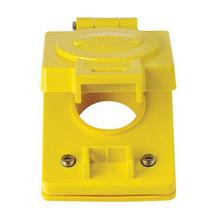 Leviton 60W03 - 1 GANG WETGUARD CVR 15A RECEP YLW