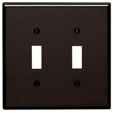 Leviton 85109 - BR WP 2G 2TGL OVERSIZED