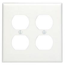 Leviton 88016 - 2G W/P DUPLEX WHITE