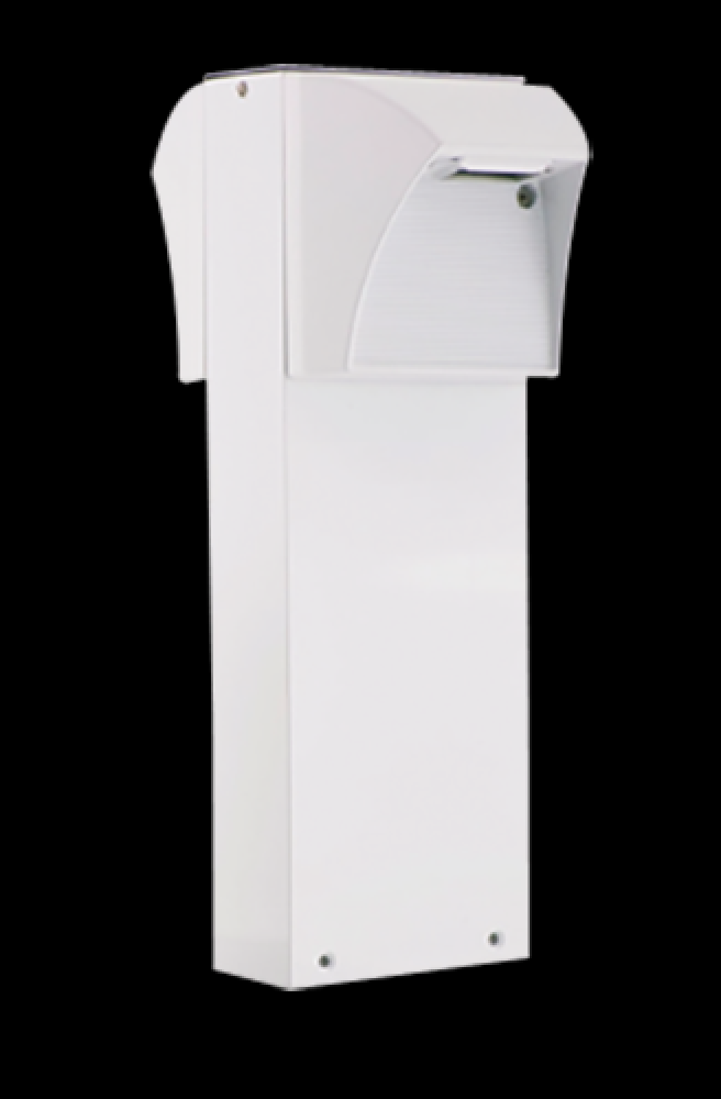 LED BOLLARD 18 &#34; 2X5W COOL WH