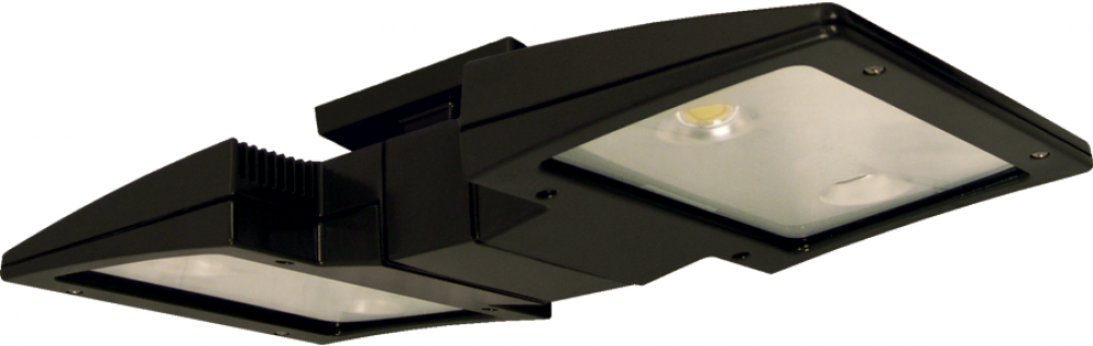 LED CEILING 2X18W COOL BRONZE