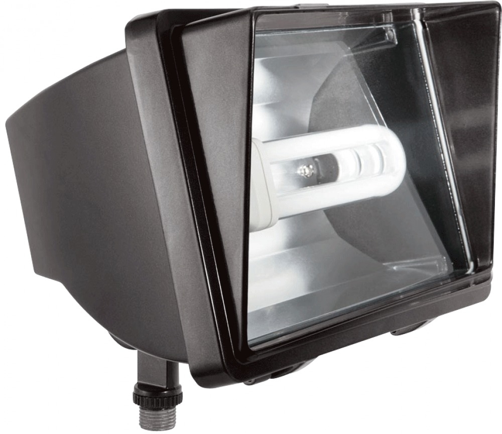FUTURE FLOOD 42W CFL QT LAMP PC BZ