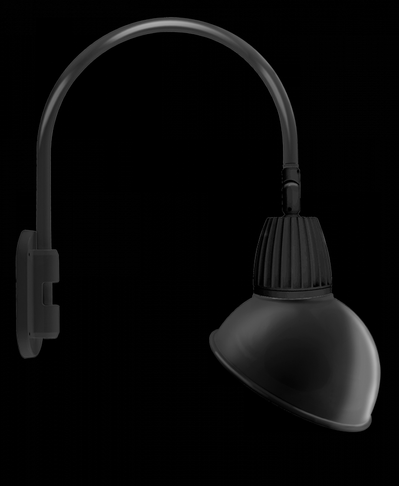 GOOSE 4 13W 4K LED 15&#34; ANG DOME SHADE BK