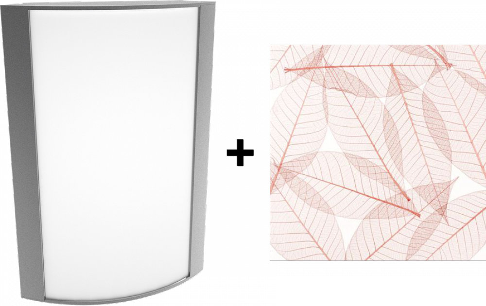 HALV 14W 3000K LED FR TOFF LEAVES SIL