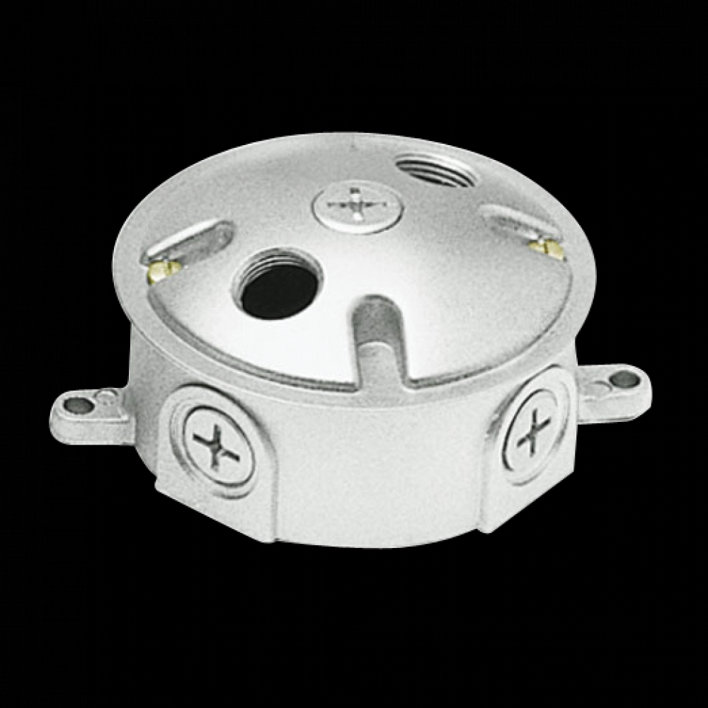 WEATHERPRF ROUND BOX 3 1/2&#34; HOLE COVER