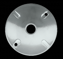 RAB Lighting C100W - WEATHERPROOF COVER ROUND 1 HOLE WH