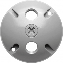 RAB Lighting C103 - WEATHERPROOF COVER ROUND 3 HOLES