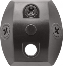 RAB Lighting CU4A - WEATHERPROOF UNIVERSAL COVER 4 HOLE BRON