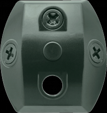 RAB Lighting CU4VG - UNIVERSAL COVER 4 HOLE VERDE GREEN