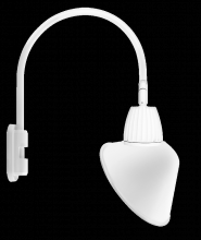 RAB Lighting GN5LED13YACW - GOOSE POLE 13 20" H