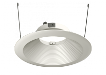 RAB Lighting HATRIM6RBF-SA - HALITE 6' TRIM ROUND BAFFLE SATIN NICKEL