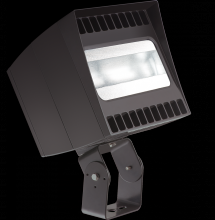 RAB Lighting CANVAS78T - FLD 78W 5K LED 6HX 4V TRUNNION 3X26W BZ