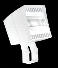RAB Lighting CANVAS78TW - FLD 78W 5K LED 6HX 4V TRUNNION 3X26W WH