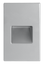 RAB Lighting FSLEDV3NS/277 - FSLED VERTICAL 3W 277 4000K SILVER