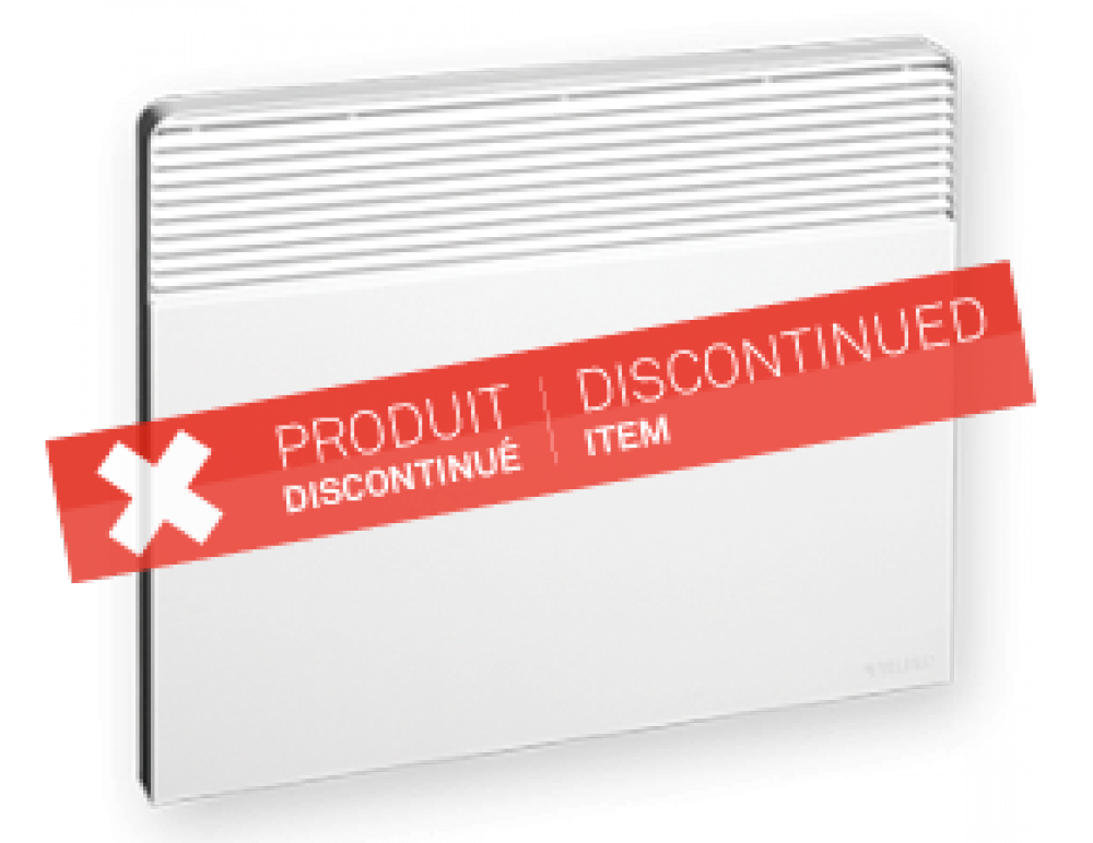 CONVECTOR STD WALL STAT. WHITE 1250W 240V