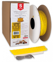 Stelpro CT1W0360S033 - TWISTED HEATING CABLE 33SQFT/3 INCHES 120V 360W