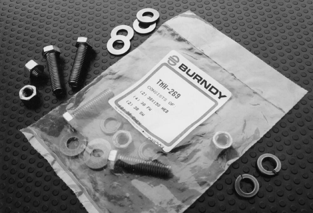 STAINSTL HRDWKIT SIZE 3/8-16, BLT L=1.25