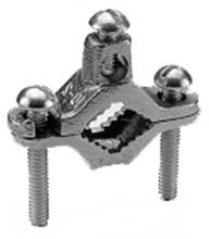 Burndy-US, a Hubbell affiliate C11DRK - CU GrndClmp POS Qty1=1pc, 10-2 AWG Str.