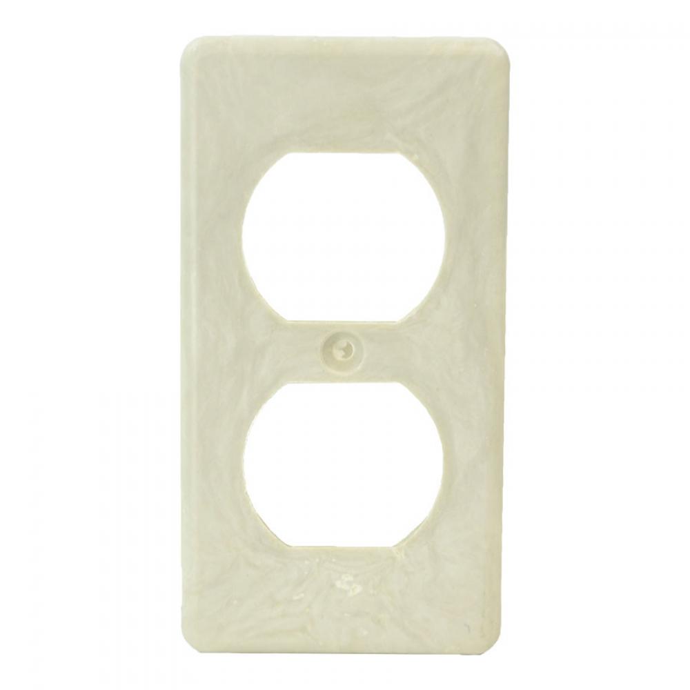 HANDY BOX DUPLEX RCPT COVER NON UL
