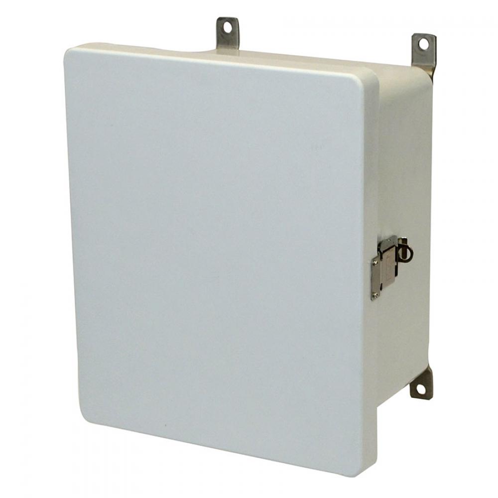 10x8x4 ENCLOSURE SNAP LATCH HNG CVR