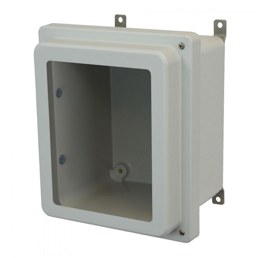10x8x6 ENCL RAISED HNG SCR CVR WDW