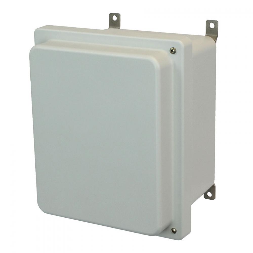 10x8x6 ENCLOSURE RAISED HINGED SCR CVR