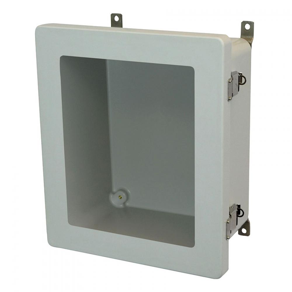 12x10x6 ENCL SNAP LATCH HNG CVR WDW