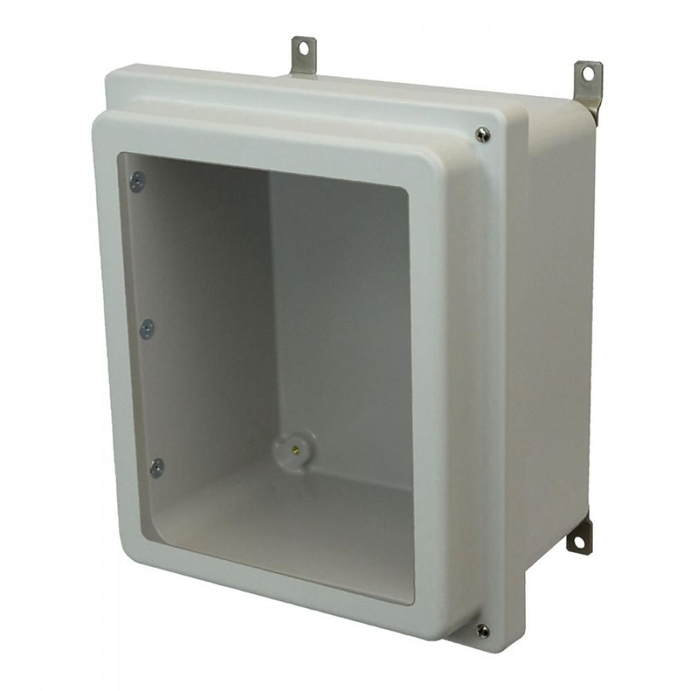 12x10x6 ENCL RAISED HNG SCR CVR WDW