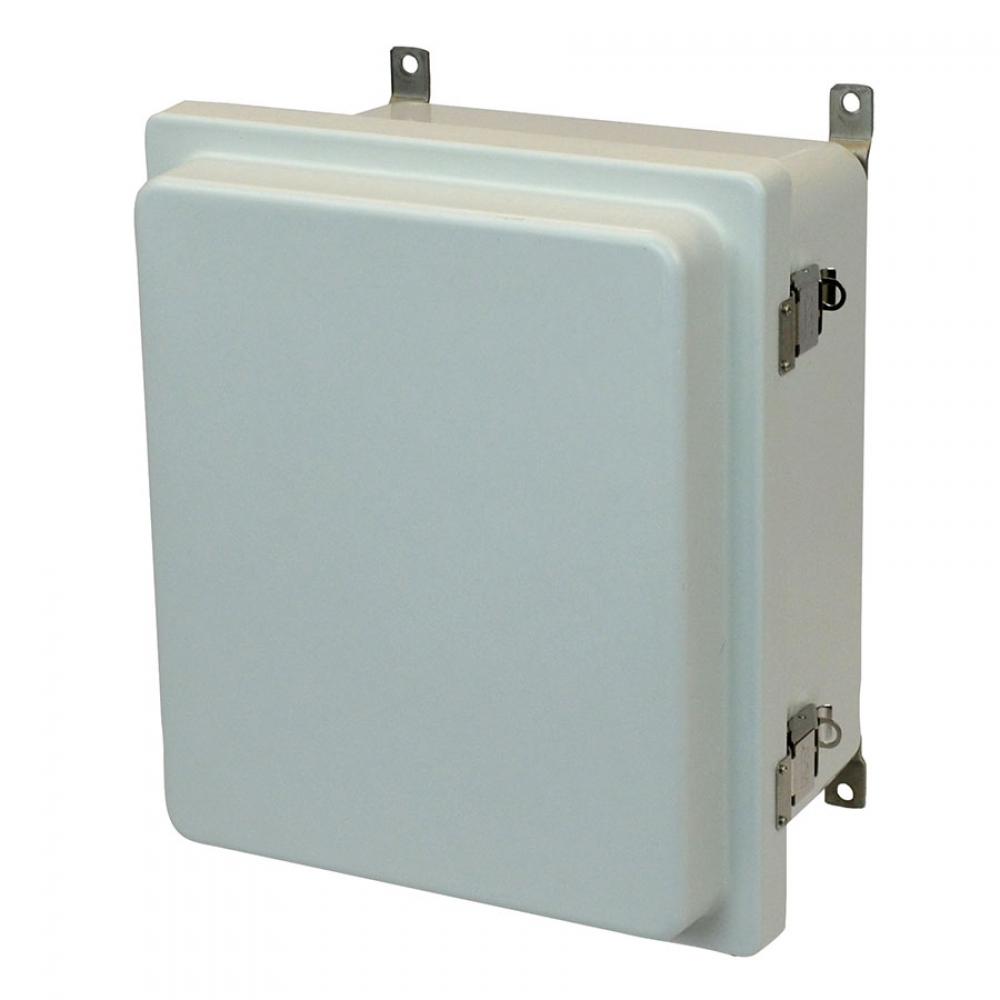 12x10x6 ENCL RAISED SNAP LATCH HNG CVR